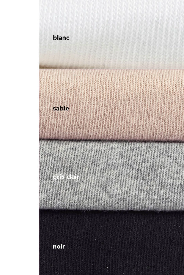 Socquettes coton bio invisibles