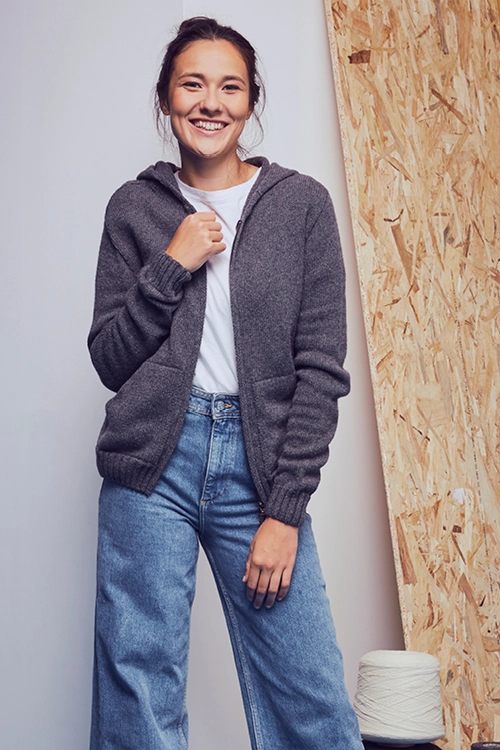 Veste laine recyclee bobcharlot 3