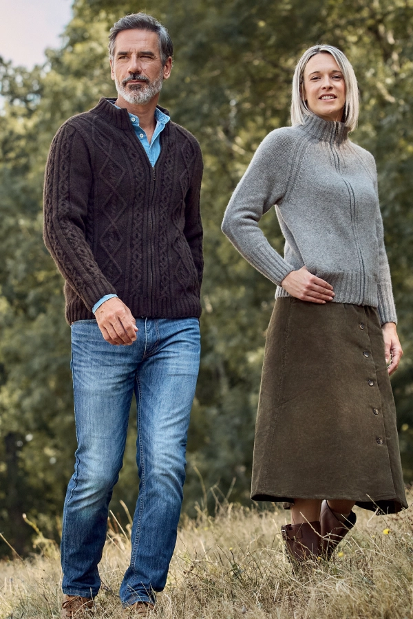 Veste laine yack pour homme