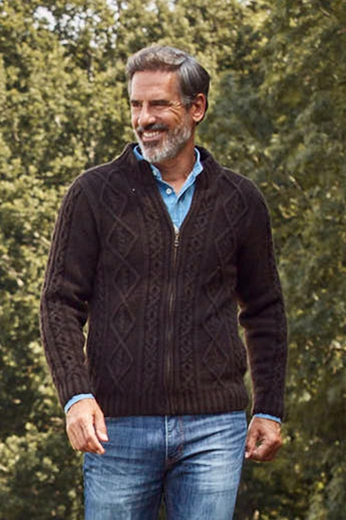 Veste laine yack homme yhbzn 4