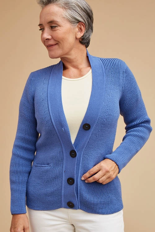 Gilet à poches col V  