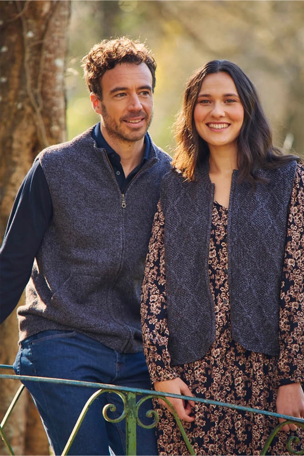 Veste sans manche yack merinos femme ymesf bam 2