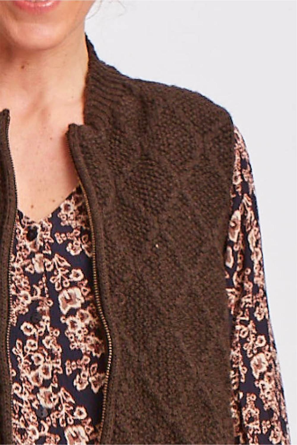 Veste sans manche yack merinos femme ymesf bam 5